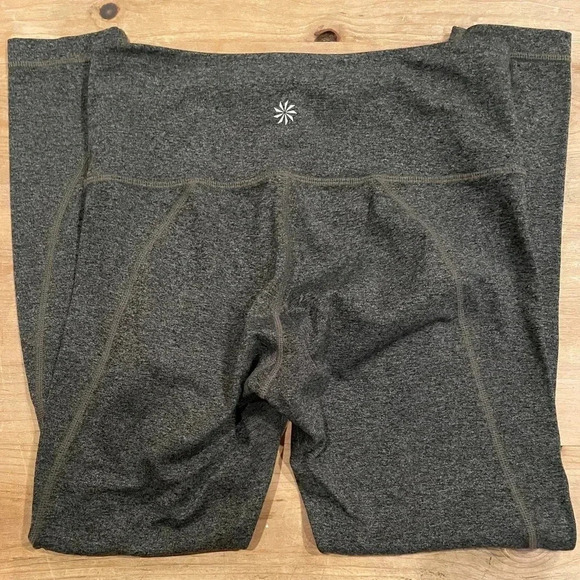 Athleta heather grey soft size sm leggings athletic/athleisure/comfy/gorpcore - Picture 1 of 10